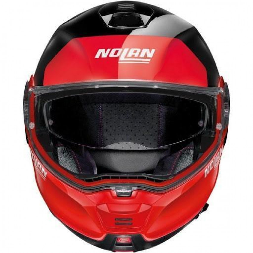 Шолом Nolan N100-5 PLUS Black Red White